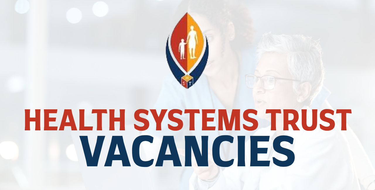 Health Systems Trust Vacancies